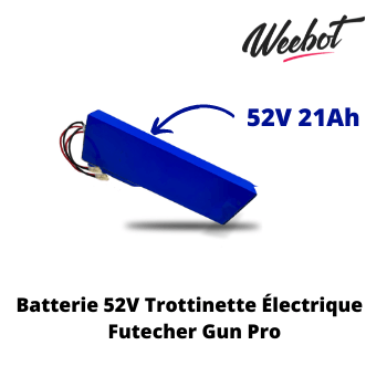 Batterie Trottinette Électrique 52V Futecher GUN PRO - Minimotors (Batterie Uniquement)