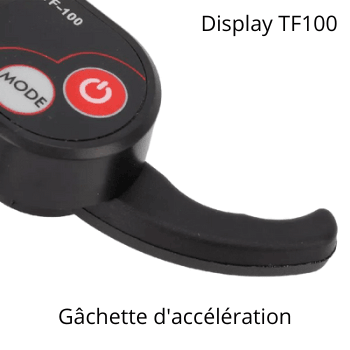 Accélérateur Display TF100 pour Trottinette Électrique Kugoo M4