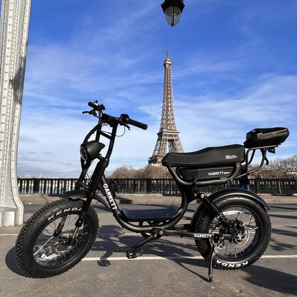 Vélo électrique Garrett Miller City biplace cargo