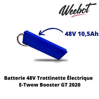 Batterie Trottinette Électrique 48V Booster GT 2020 - E-TWOW (Batterie Uniquement)