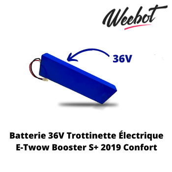 Batterie Trottinette Électrique 36V Booster S+ 2019 Confort - E-TWOW (Batterie Uniquement)