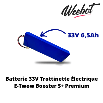 Batterie Trottinette Électrique 33V Booster S+ Premium - E-TWOW (Batterie Uniquement)