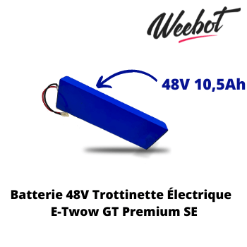 Batterie Trottinette Électrique 48V GT Premium SE - E-TWOW (Batterie Uniquement)