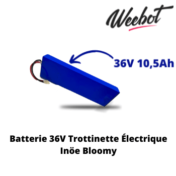 Batterie Trottinette Électrique 36V Inöe Bloomy - Weebot (Batterie Uniquement)