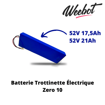 Batterie Trottinette Electrique 52V Z10 - Zero (Batterie Uniquement)