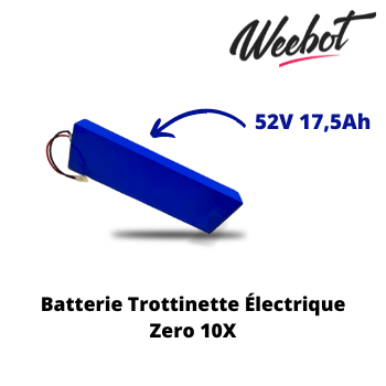 Batterie Trottinette Electrique 52V Z10X - Zero (Batterie Uniquement)