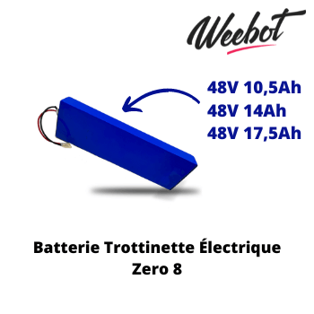 Batterie Trottinette Électrique 48V Z8 - Zero  (Batterie Uniquement)