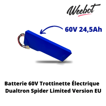 Batterie Trottinette Electrique 60V Dualtron Spider Limited Version EU - Minimotors (Batterie Uniquement)