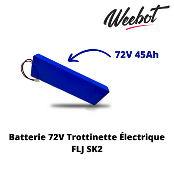 Batterie Trottinette Electrique 72V FLJ SK2 - FLJ (Batterie Uniquement)