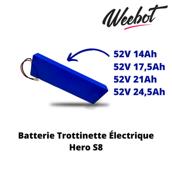 Batterie Trottinette Électrique 52V S8 - Hero (Batterie Uniquement)