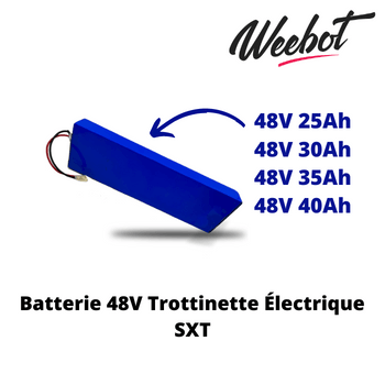 Batterie 48V Trottinette Électrique SXT (Batterie Uniquement)