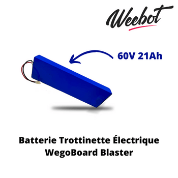 Batterie Trottinette Electrique 60V Blaster - WegoBoard (Batterie Uniquement)