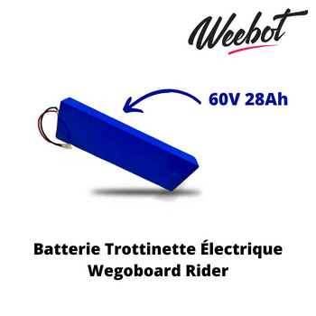 Batterie Trottinette Electrique 60V Rider - Wegoboard (Batterie Uniquement)