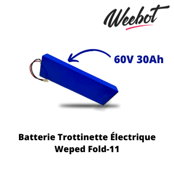 Batterie Trottinette Electrique 60V Fold-11 - Weped (Batterie Uniquement)