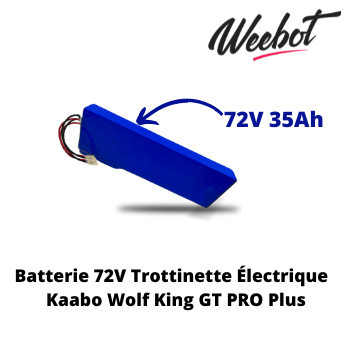 Batterie Trottinette Electrique 72V Wolf King GT Pro Plus - Kaabo (Batterie Uniquement)