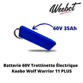 Batterie Trottinette Electrique 60V Wolf Warrior 11 Plus - Kaabo (Batterie Uniquement)