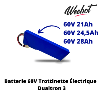 Batterie Trottinette Électrique 60V Dualtron 3 - Minimotors (Batterie Uniquement)