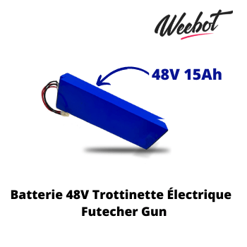 Batterie Trottinette Électrique 48V Futecher GUN - Minimotors (Batterie Uniquement)