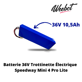 Batterie Trottinette Électrique 36V Speedway Mini 4 Pro Lite - Minimotors (Batterie Uniquement)