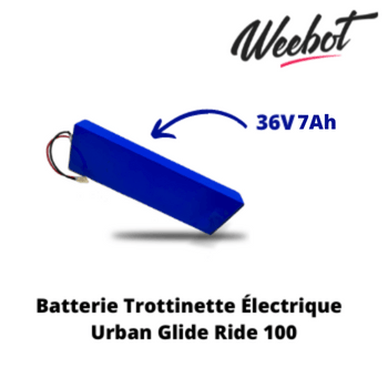 Batterie Trottinette Électrique 36V Ride 100 - Urban Glide (Batterie Uniquement)