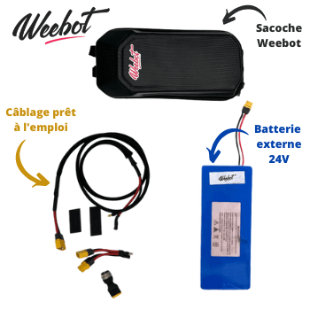 Batterie Externe Trottinette Électrique 24V - Rallonge Autonomie