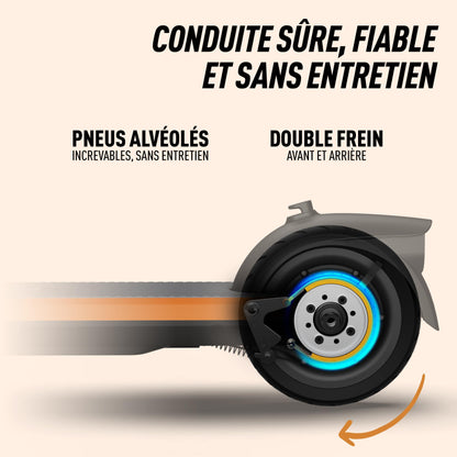 Trottinette Électrique Enfant Ninebot C2 by Segway : Petite et Légère