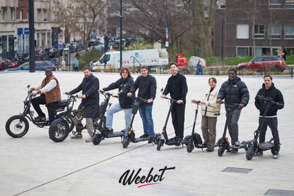 Vélo électrique Garrett Miller Z biplace cargo - Vert Militaire