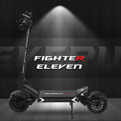 Trottinette Électrique Teverun Fighter 11 - Confort et Performante