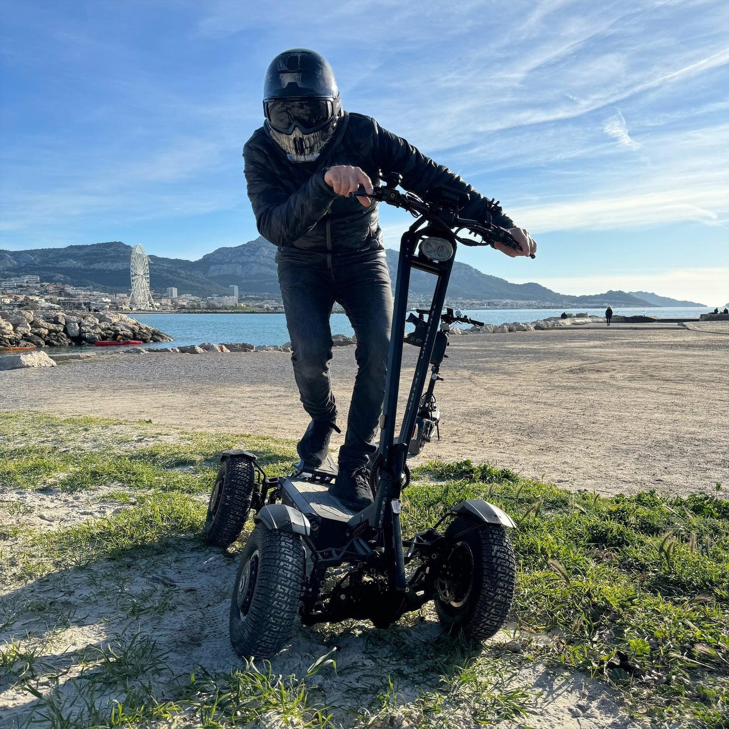 Trottinette Électrique Teverun Tetra : Confortable et Super Puissante