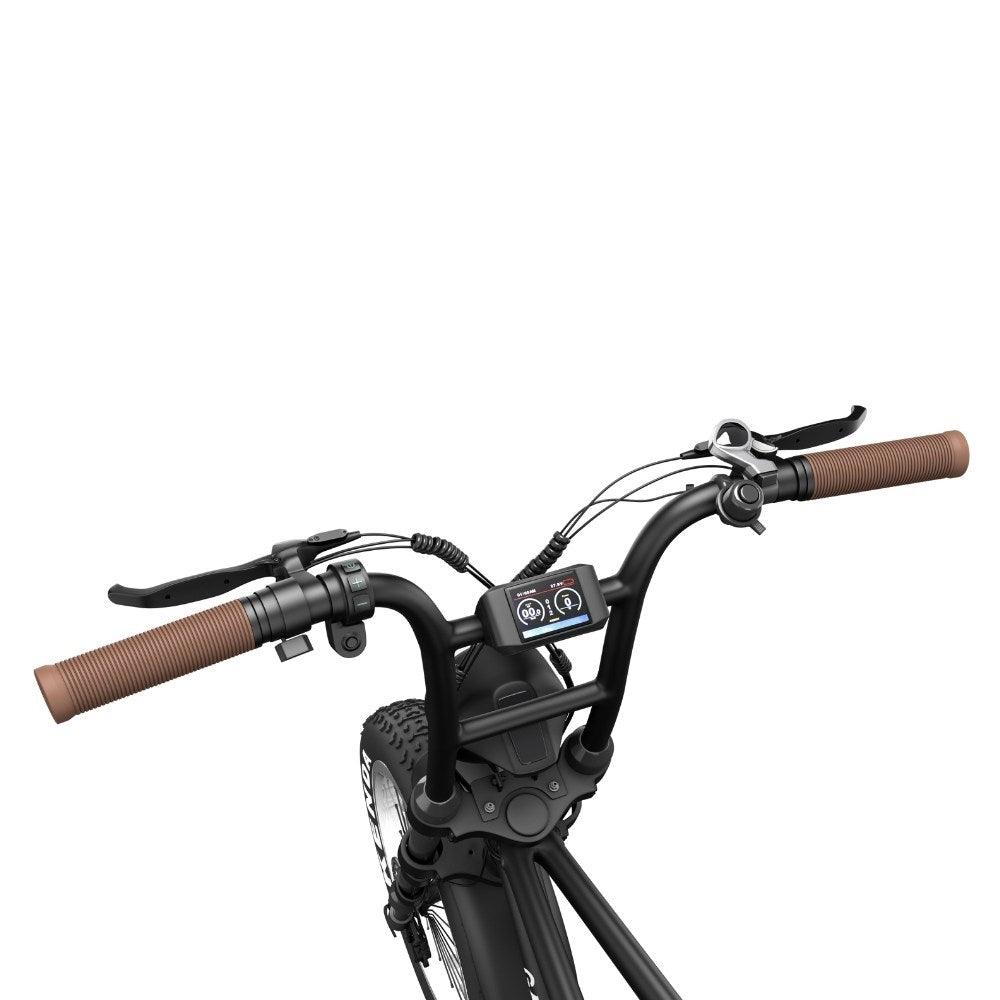 Vélo électrique Garrett Miller Z biplace cargo - Noir