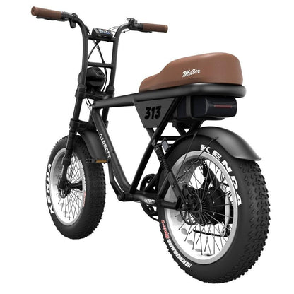 Vélo électrique Garrett Miller Z biplace cargo - Noir